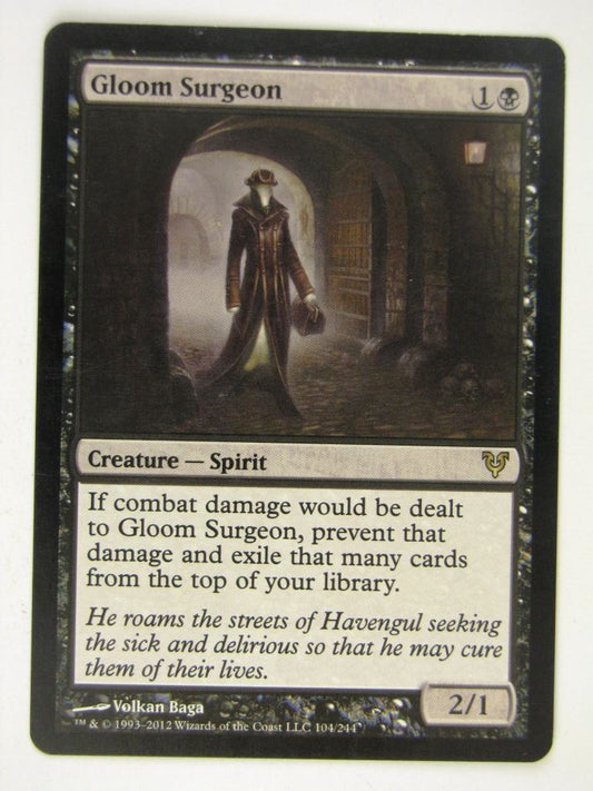 MTG Magic Cards: GLOOM SURGEON played # 17D30
