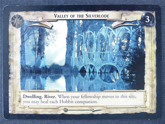 Valley of The Silverlode 11 S 261 - played - LotR Cards #JA