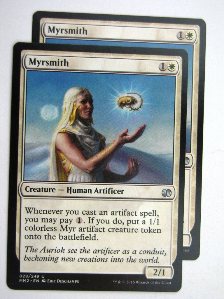 MTG MODERN MASTERS TWO: MYRSMITH x2 # 28A62