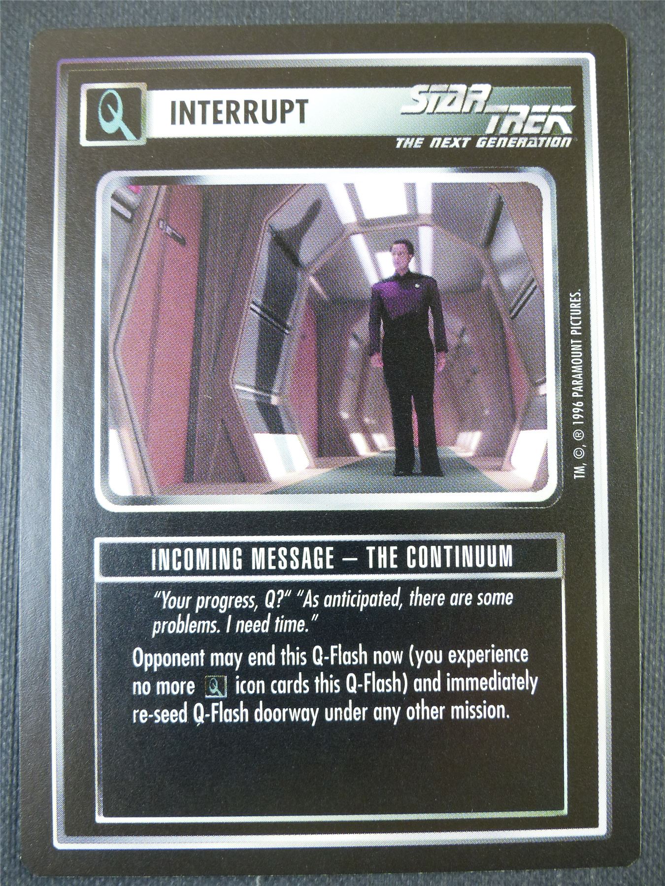 Incoming Message - The Continuum - NG - Star Trek Card #671