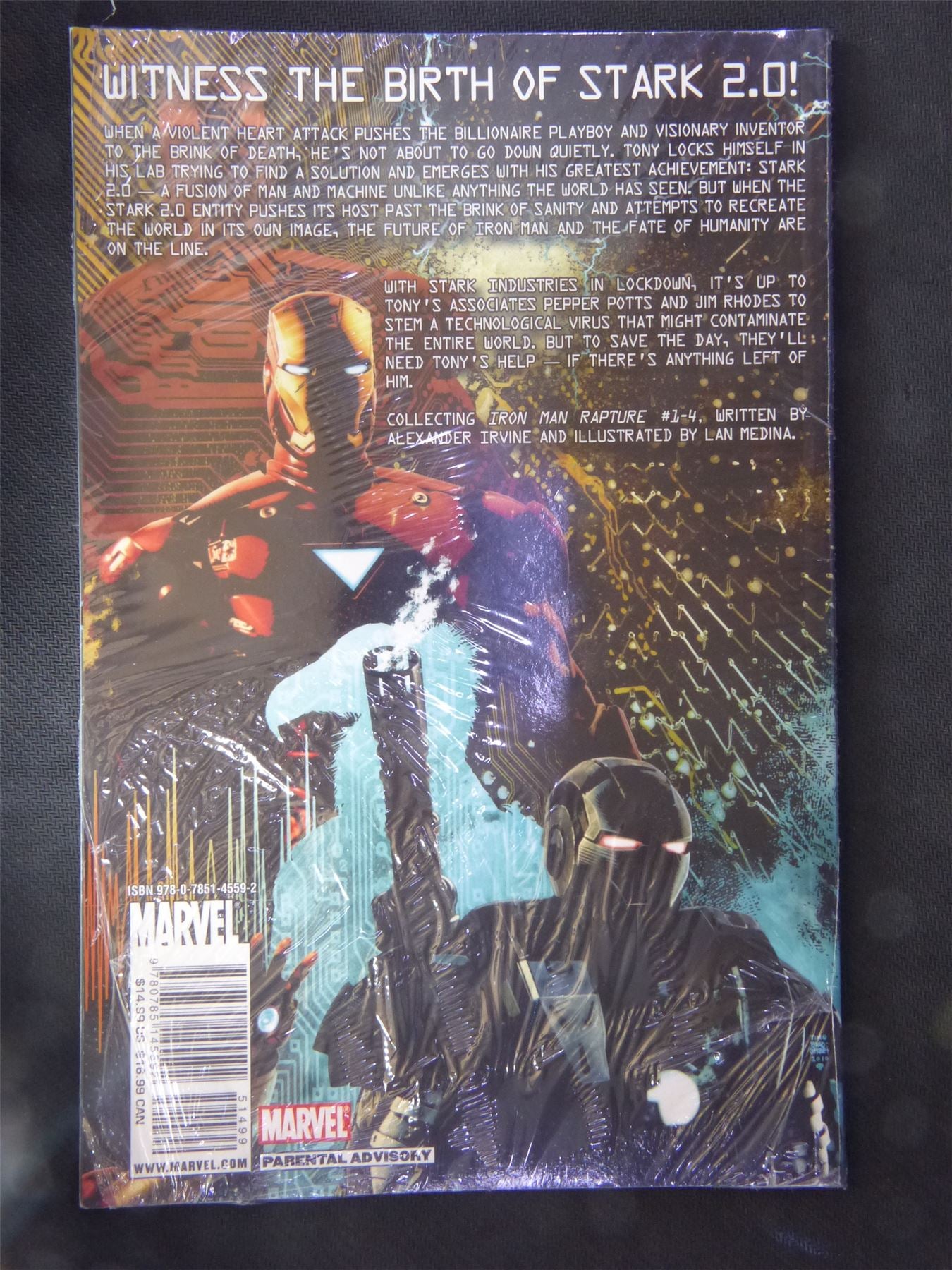 Used - Iron Man - Rapture - Marvel Graphic Softback #7I