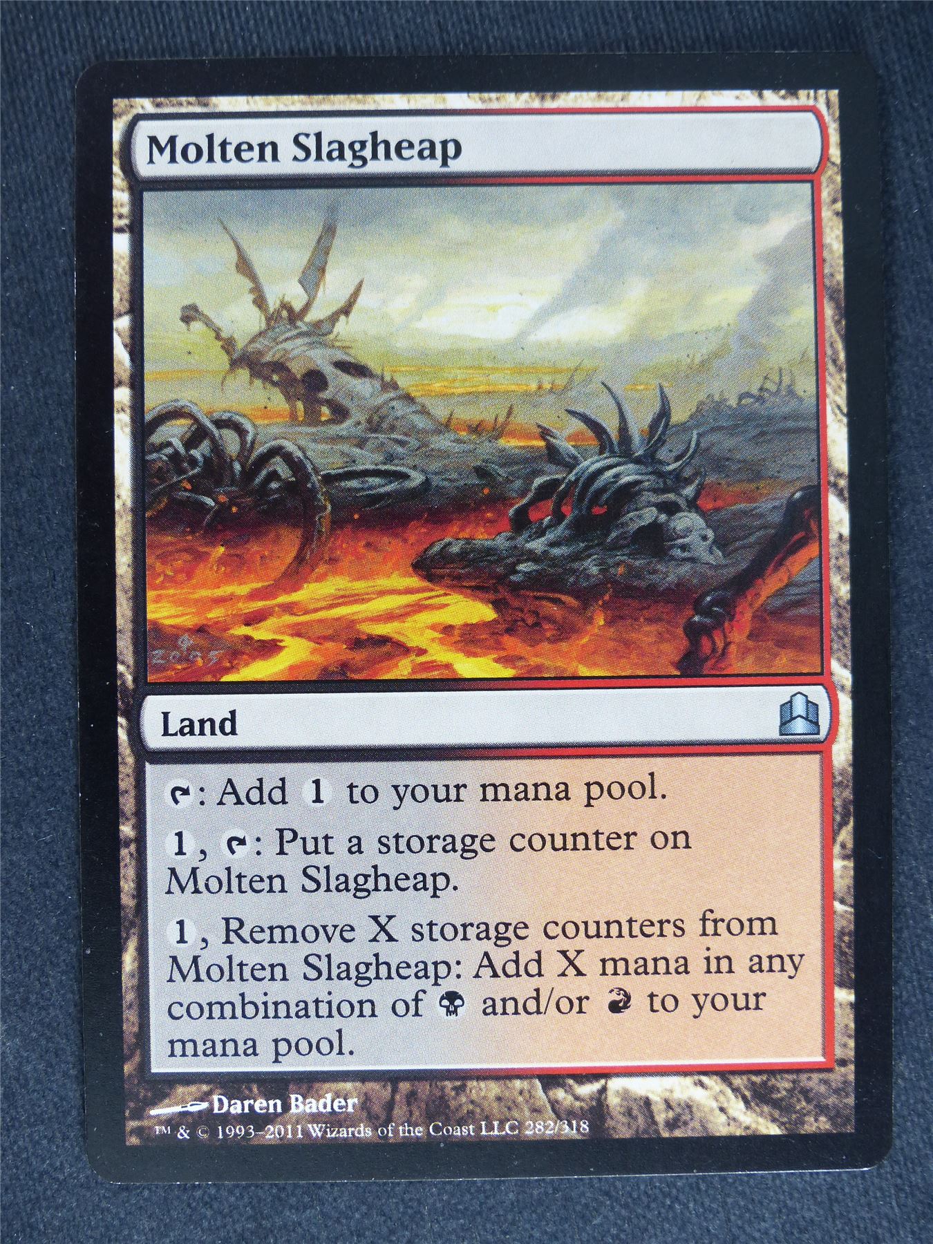 Molten Slagheap - Mtg Mgic Cards #V8