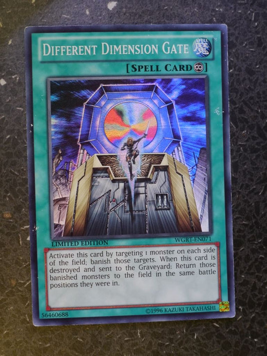 Yugioh Cards: DIFFERENT DIMENSION GATE WGRT SUPER RARE # 3D26