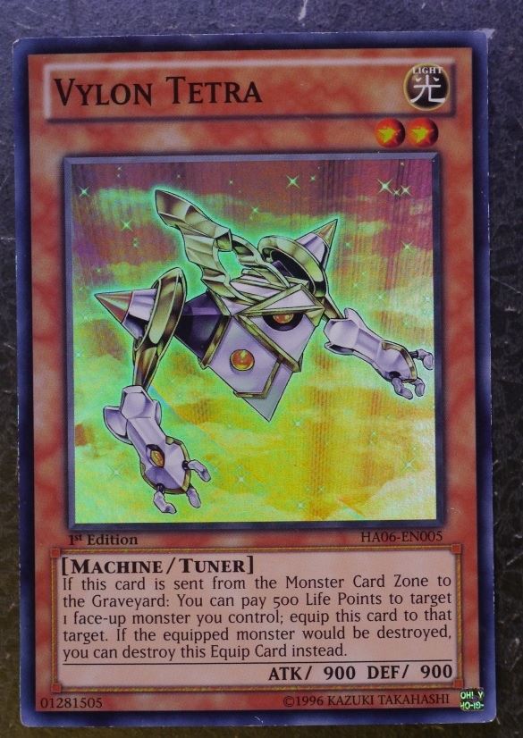 Yugioh Cards: VYLON TERRA HA06 SUPER RARE # 2I91