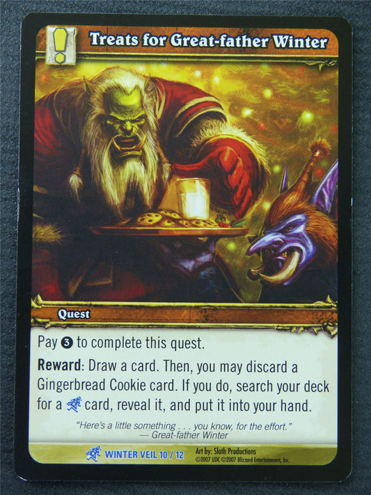 Treats For Great-Father Winter - Rare - World Of Warcraft #1ML