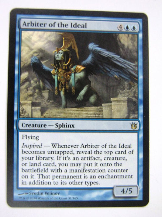 MTG Magic Played Cards: ARBITER OF THE IDEAL # 7D6