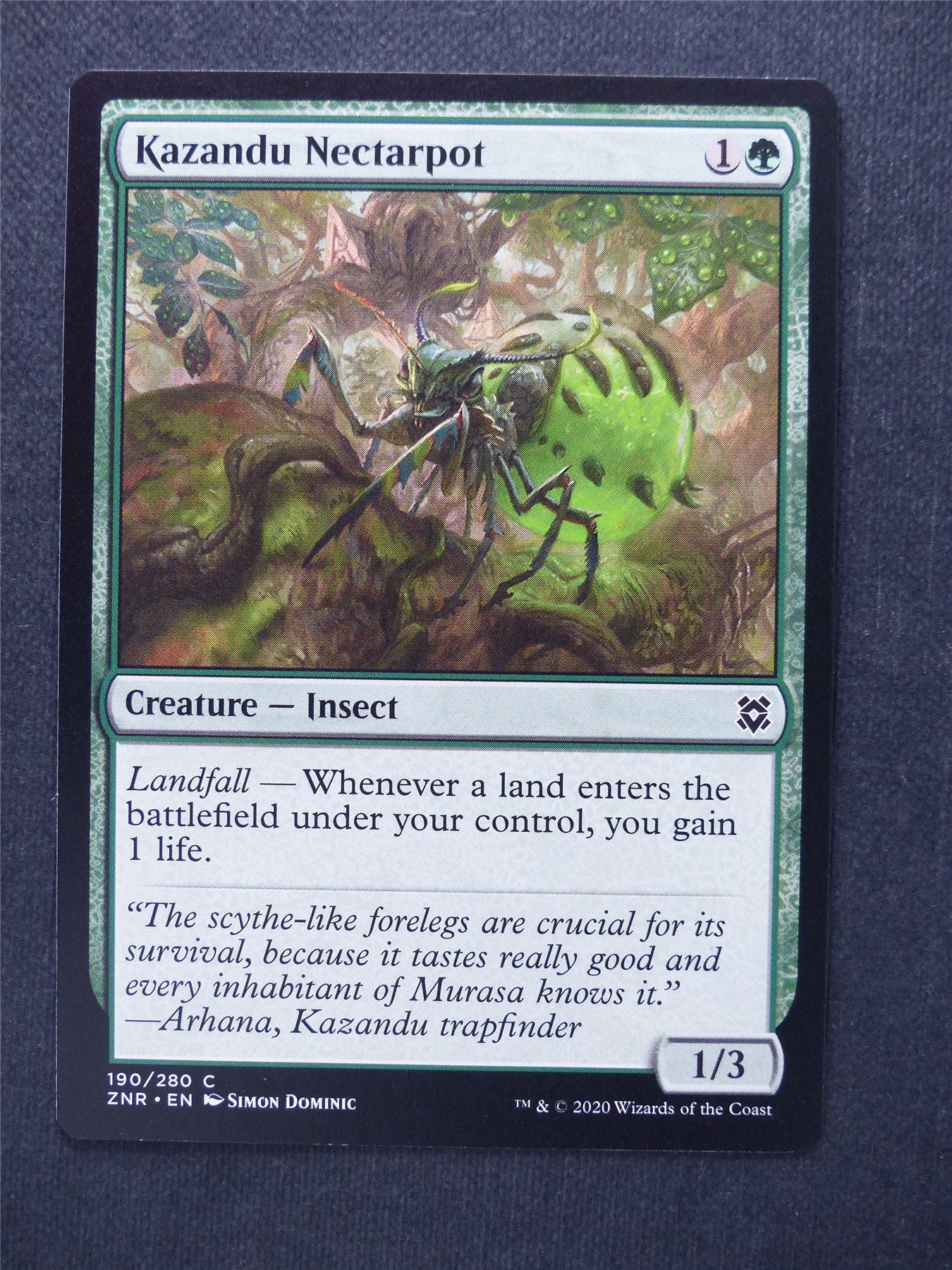 Kazandu Nectarpot - Mtg Magic Cards #TM