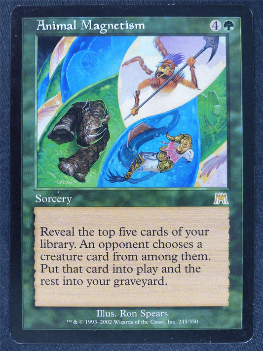 Animal Magnetism - Mtg Magic Cards #3E