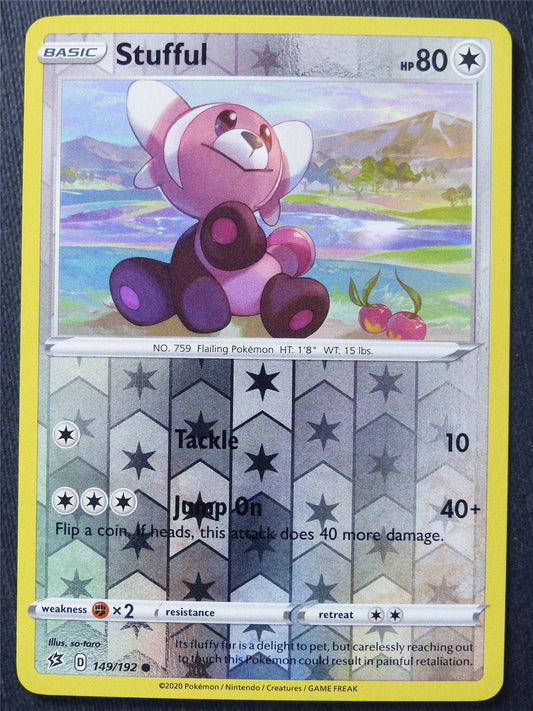 Stufful 149/192 Reverse Holo - Pokemon Cards #AV