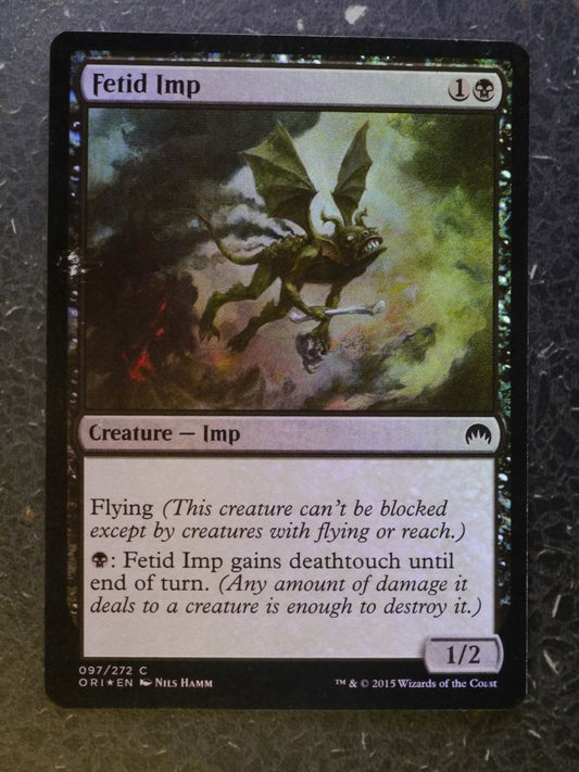 MTG Magic Cards : FETID IMP FOIL # 8C100