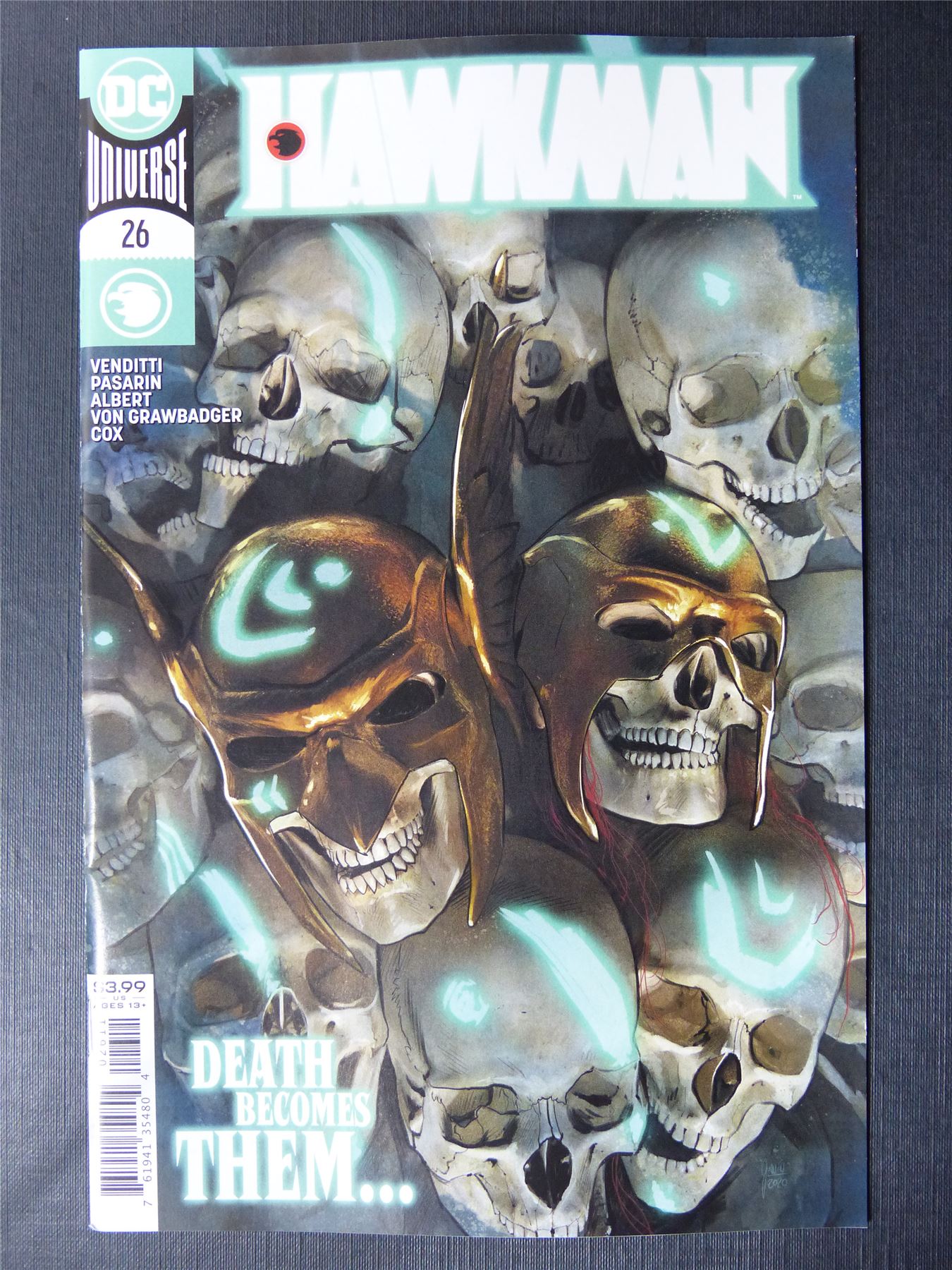 HAWKMAN #26 - October 2020 - DC Comics #3YP