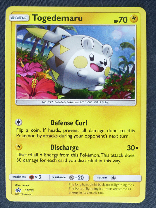 Togedemaru SM09 Promo Holo - Pokemon Cards #5L