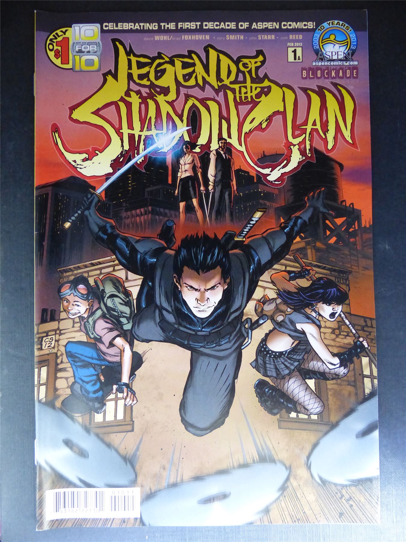 LEGEND of the Shadow Clan #1 - Jul 2022 - Aspen Comic #4G3