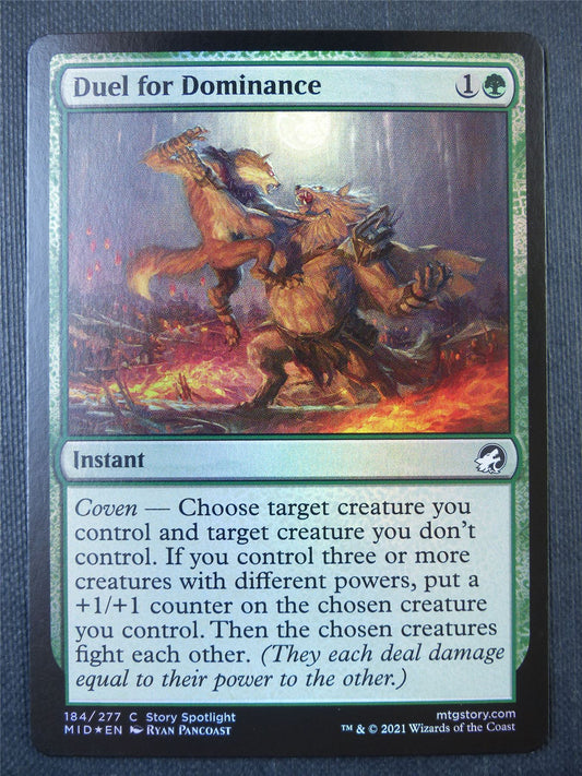 Duel for Dominance Foil - Mtg Card #995
