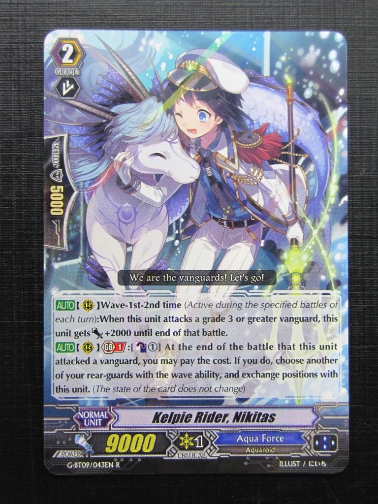 Vanguard Cards: KELPIE RIDER, NIKITAS G-BT09 R # 26E20