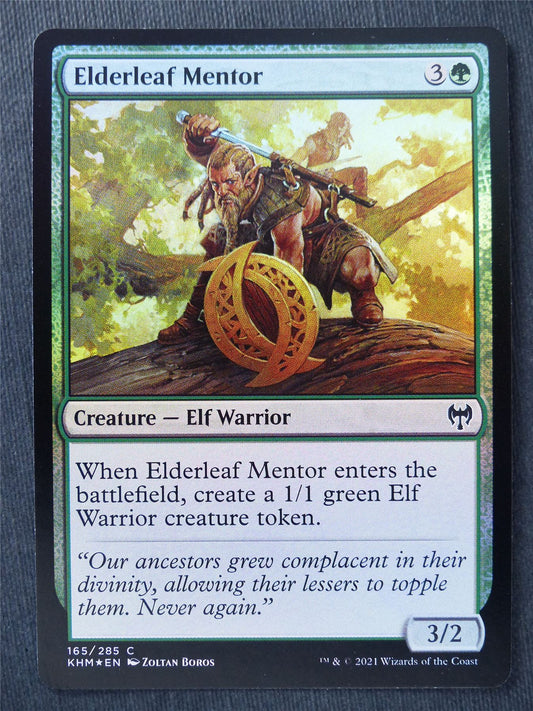 Elderleaf Mentor Foil - Mtg Magic Cards #YT