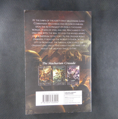 The Macharian Crusade - Angel Of Fire - William King - Warhammer Novel Softback #10U
