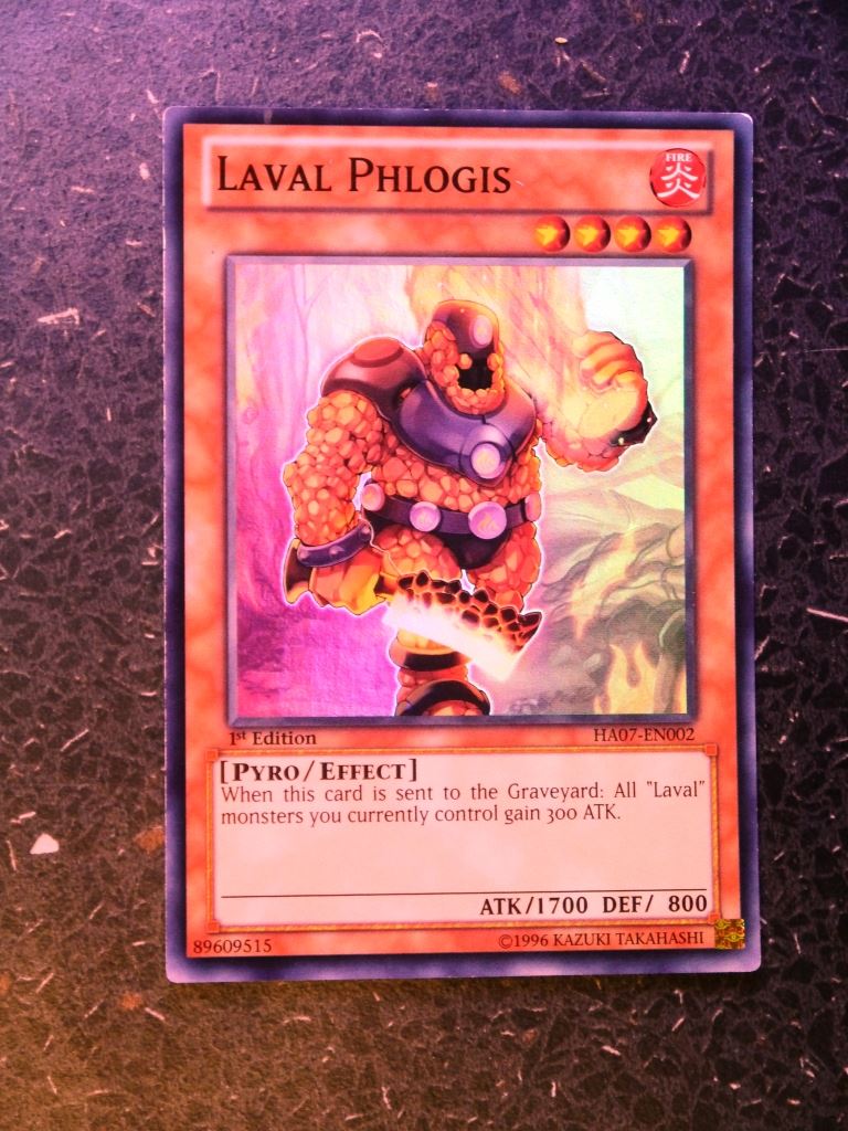 Yugioh Cards: LAVAL PHLOGIS HA07 SUPER RARE # G90