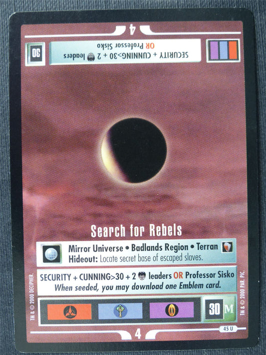 Qualor II Rendezous - Star Trek Cards #135