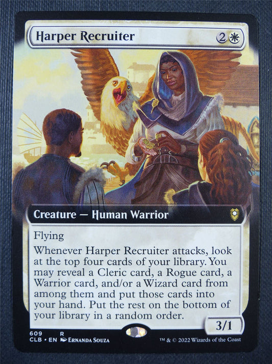 Harper Recruiter Extended art - Mtg Card #6OH