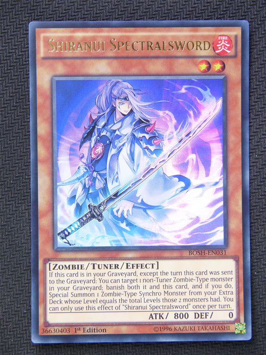 Shiranui Spectralsword BOSH - Ultra Rare - Yugioh Card #5J0