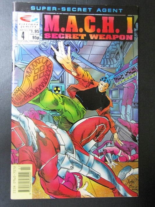 M.A.C.H.I. Secret Weapon #4 - Fleetway Comics #135