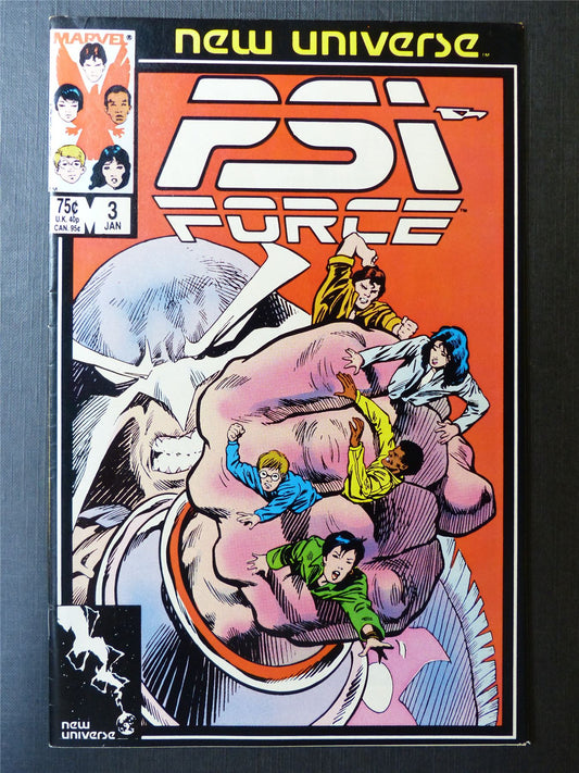 PSI Force #3 - Marvel Comics #2TF