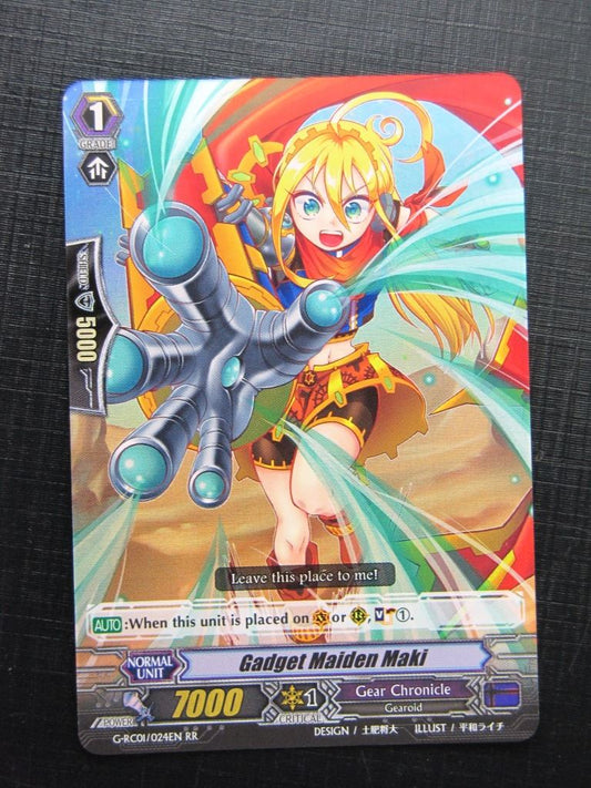 Vanguard Cards: GADGET MAIDEN MAKI G-RC01 RR # 26B89