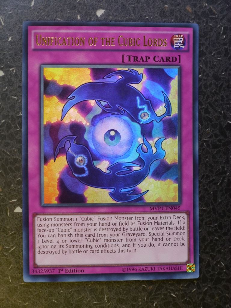 Yugioh Cards: UNIFICATION OF CUBIC LORDS MVP1 SUPER RARE # 4A92