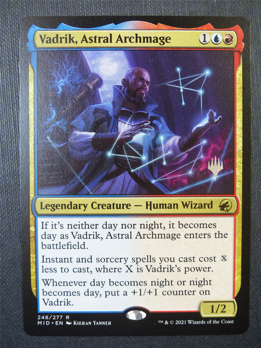 Vadrik Astral Archmage promo stamped - Mtg Card #8B6