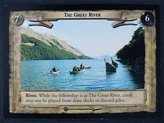 The Great River 3 C 118 - played - LotR Cards #JK