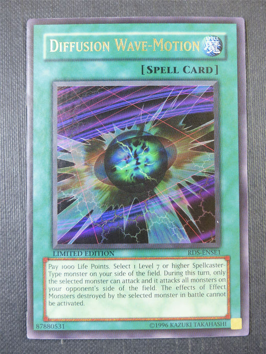 Diffusion Wave Motion RDS Ultra Rare - lim ed Yugioh Card #9E6