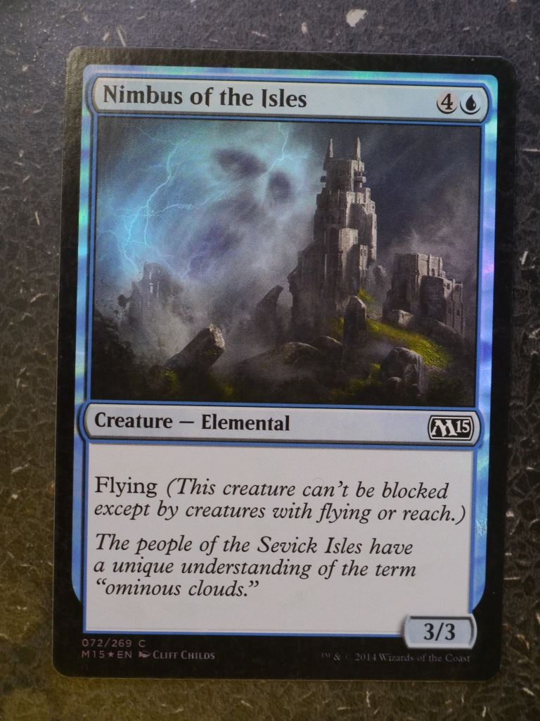 MTG Cards: NIMBUS OF THE ISLES FOIL # 5C43