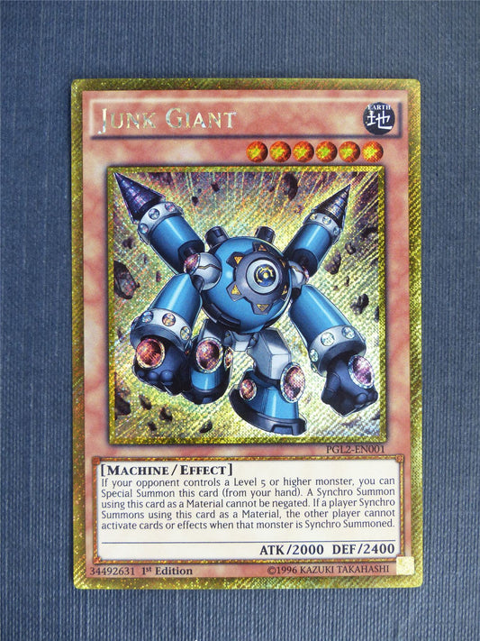 Junk Giant PGL2 Gold Rare - 1st ed - Yugioh Cards #17A