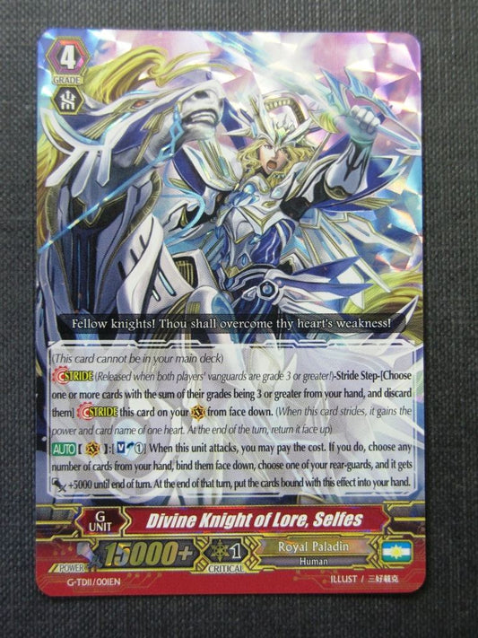 Divine Knight of Lore Selfes G-TD11 - Vanguard Card # 2H76