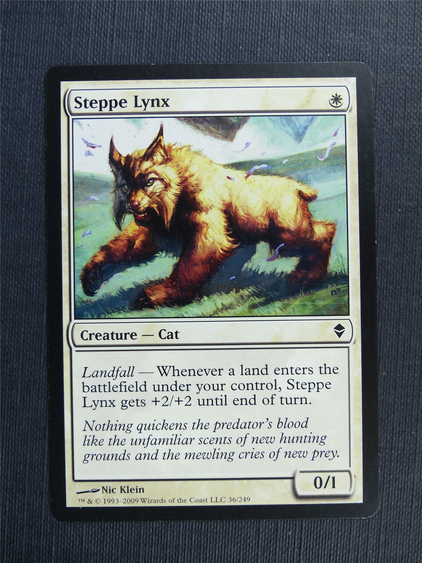 Steppe Lynx - Mtg Magic Cards #37G