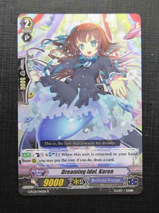 Vanguard Cards: DREAMING IDOL, KAREN G-RC01 R # 26B37