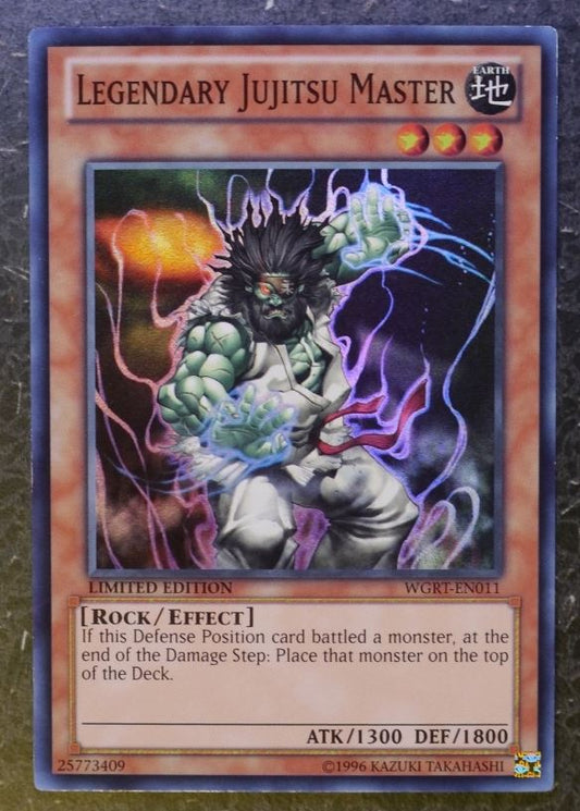 Yugioh Cards: LEGENDARYJUJITSU MASTER WGRT SUPER RARE # 2I19