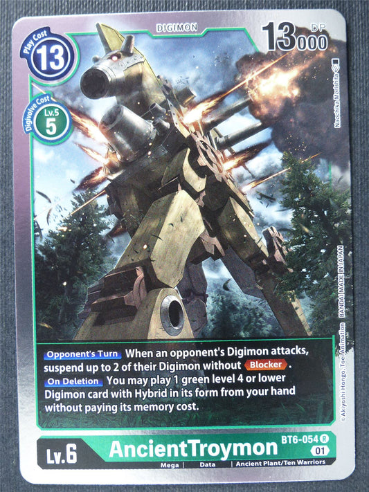 AncientTroymon BT6-054 R - Digimon Card #275