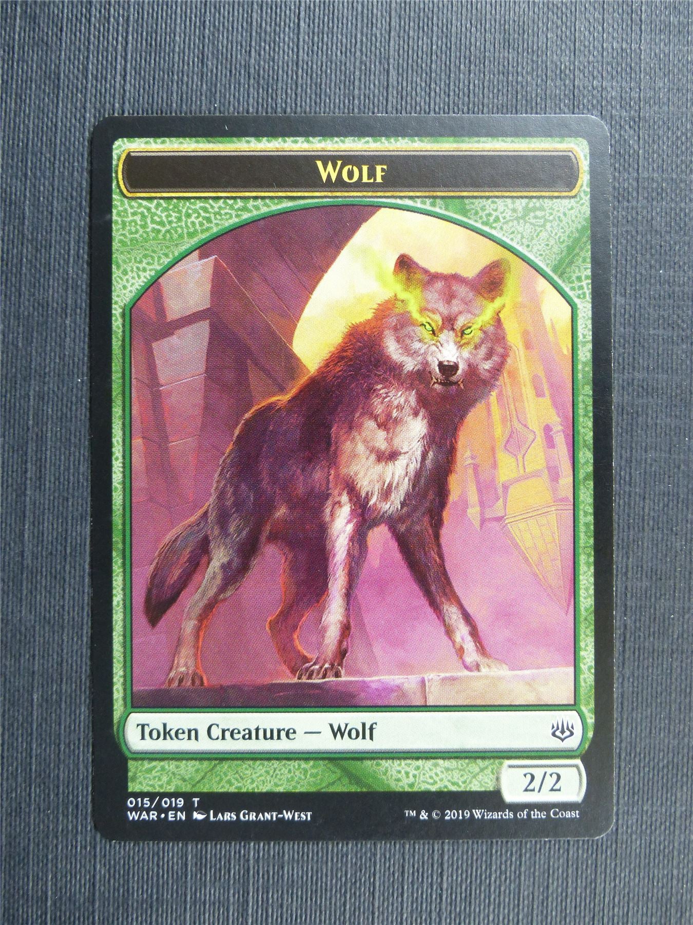 Wolf - Token - Mtg Magic Cards #3QG