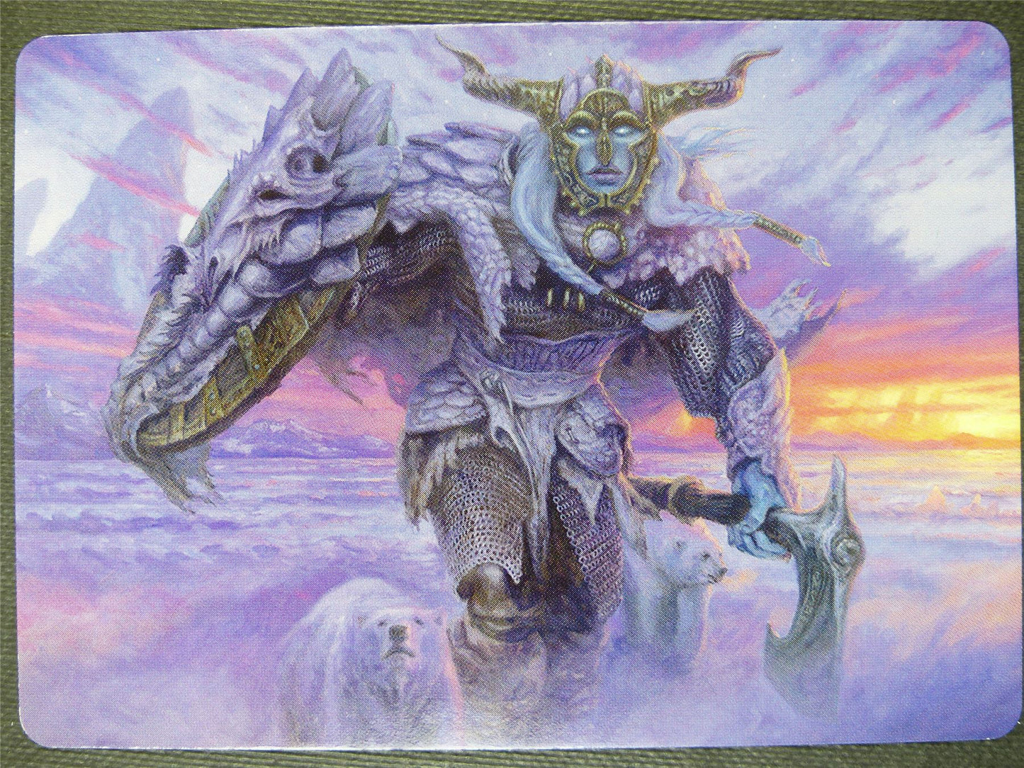 Frost Giant Art Card - Mtg Card #5UF