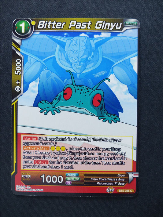 Bitter Past Ginyu - Dragon Ball Super Cards #150