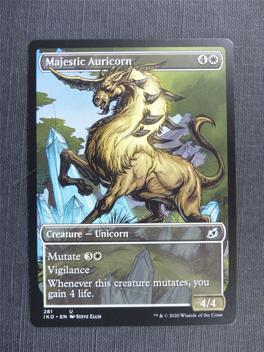 Majestic Auricorn Showcase - IKO - Mtg Card