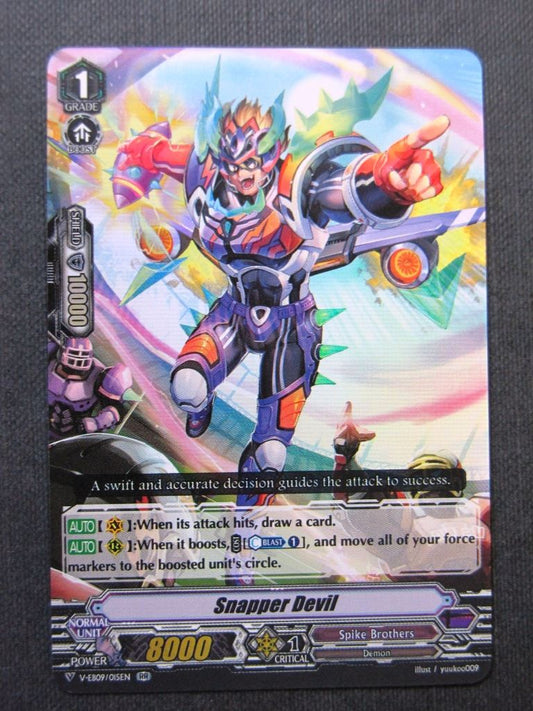 Snapper Devil V-EB09 RR - Vanguard Cards #2BU