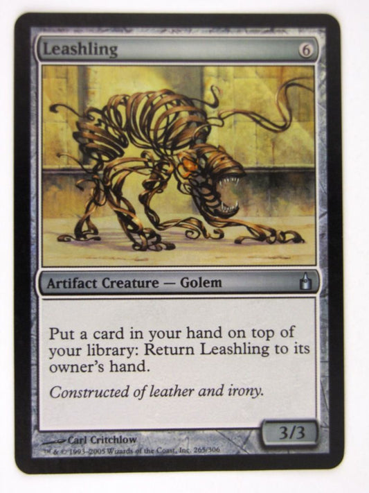 Mtg FOIL - LEASHLING - played