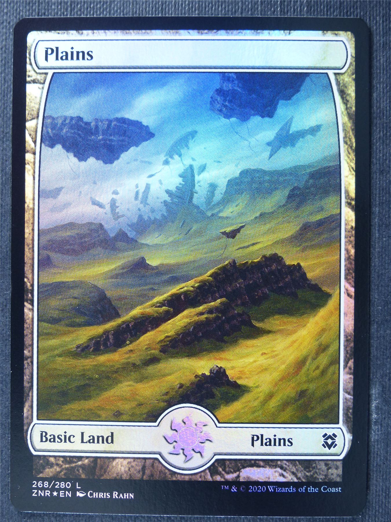 Plains 268/280 Full Art Foil - Mtg Magic Cards #1DS