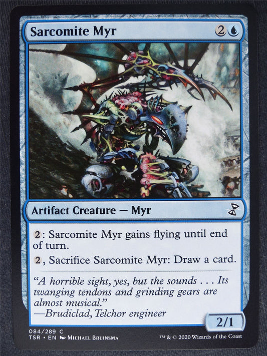 Sarcomite Myr - Remastered - Mtg Magic Cards #WN