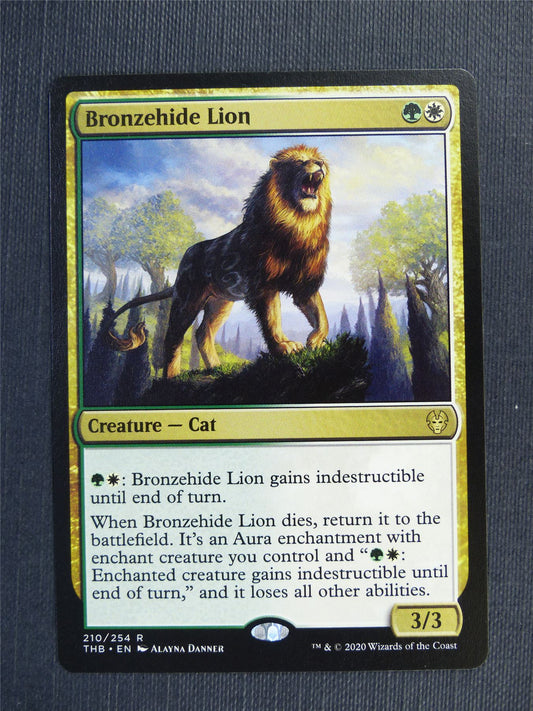 Bronzehide Lion - Mtg Magic Cards #3QV