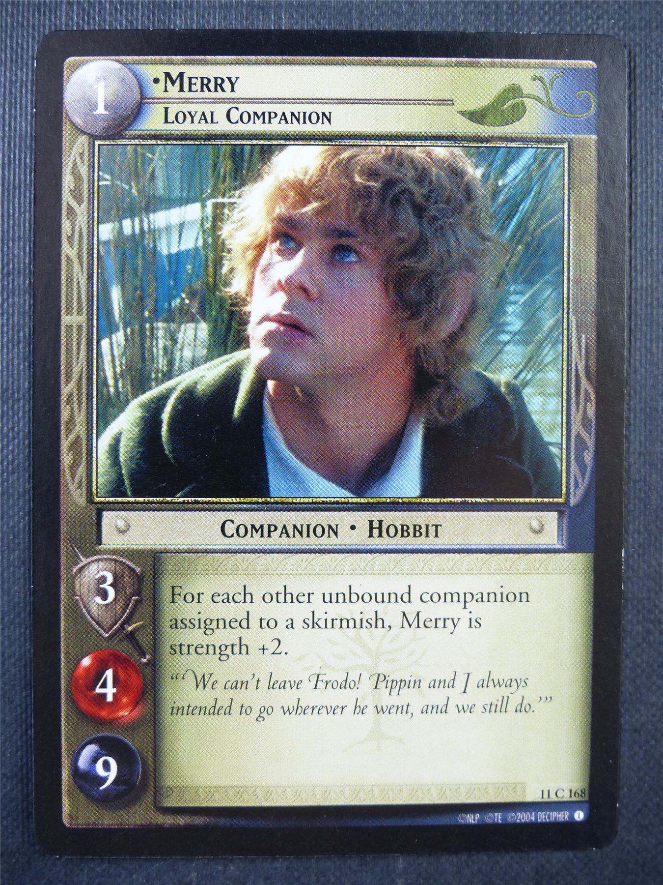 Merry 11 C 168 - LotR Card #773