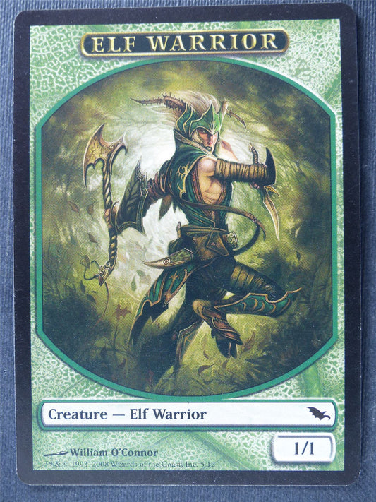 Elf Warrior Token - Mtg Card #4NE